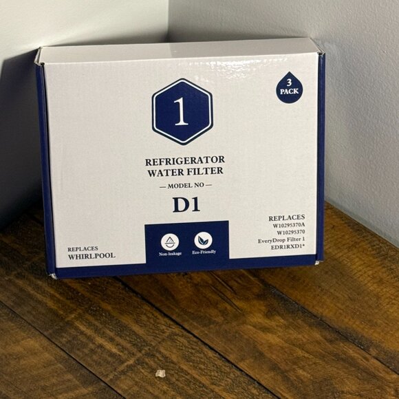 REFRIGERATOR WATER FILTER \ REPLACES WHIRLPOOL W10295370A WATER FILTER \ 3 PACK - Picture 7 of 7